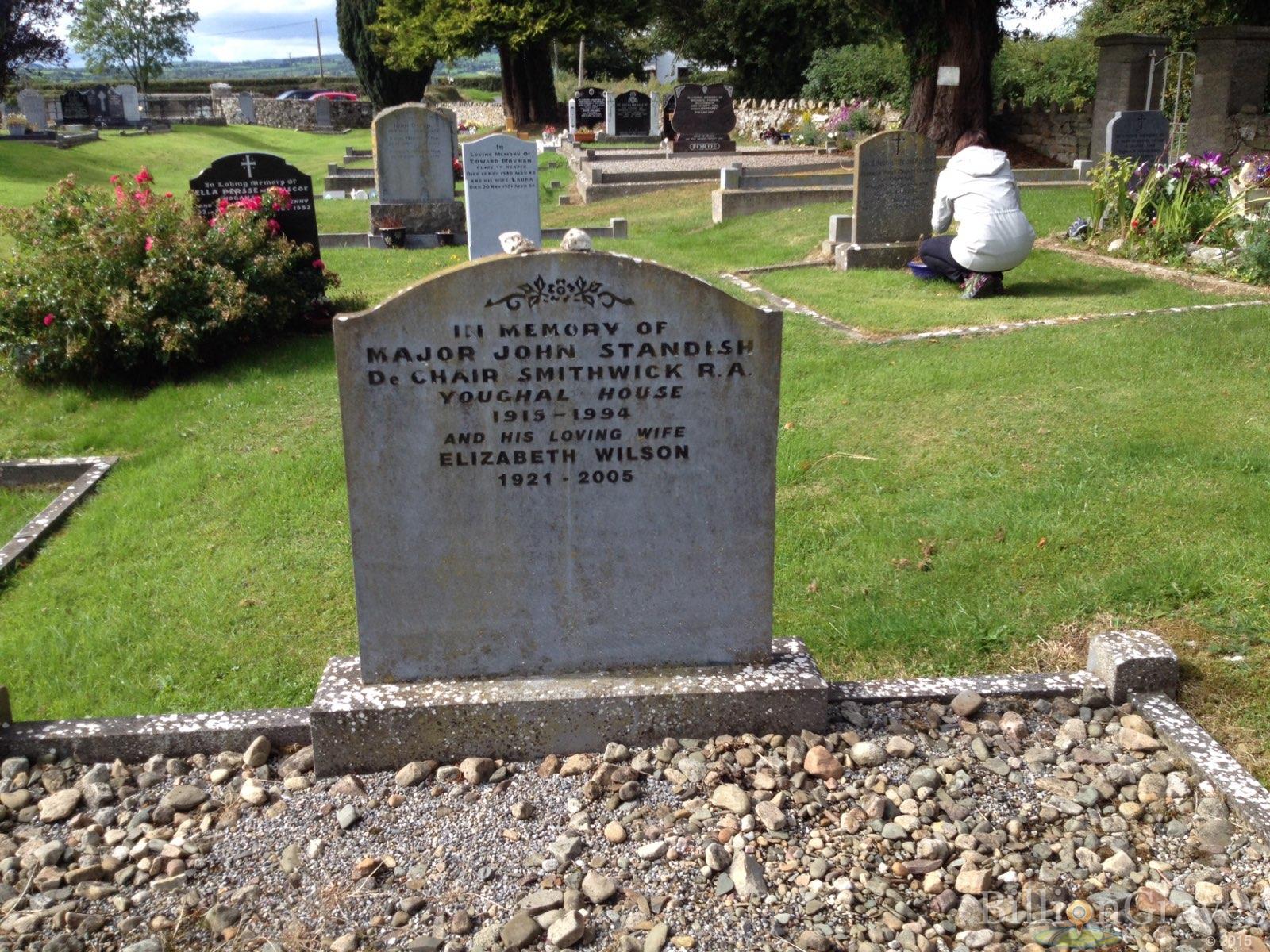 John Standish Smithwick - headstone