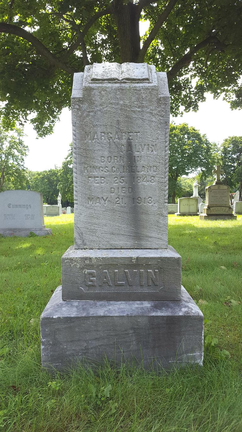 Margaret (Devine) Galvin - gravestone