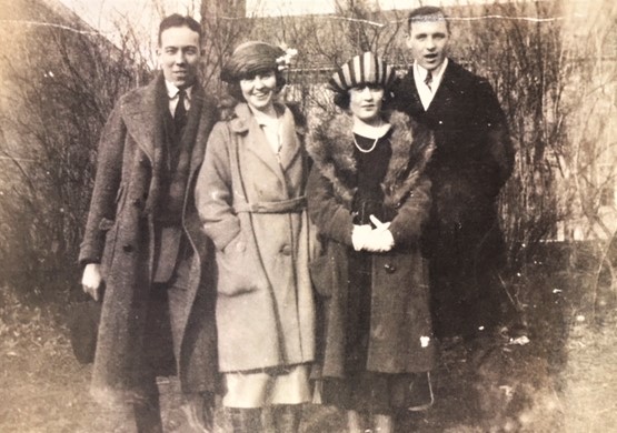 Lillian Smithwick and friends, about 1920